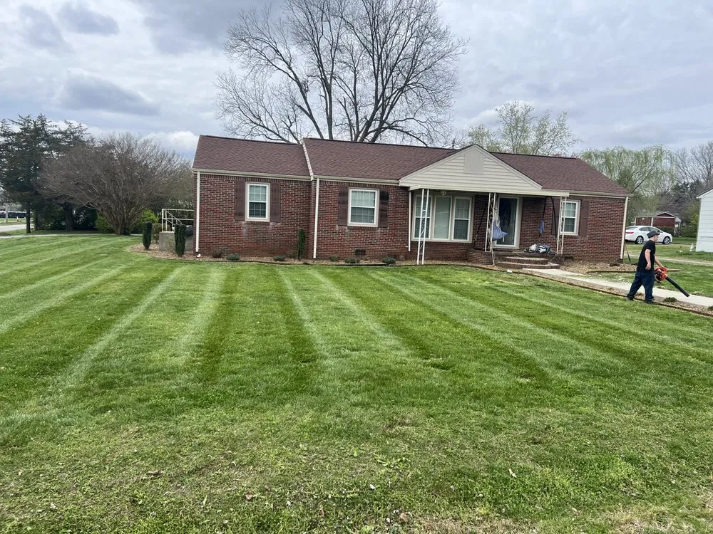 Reliable lawn mowing service with custom design in Tullahoma, TN by Neighborly Lawn Care service