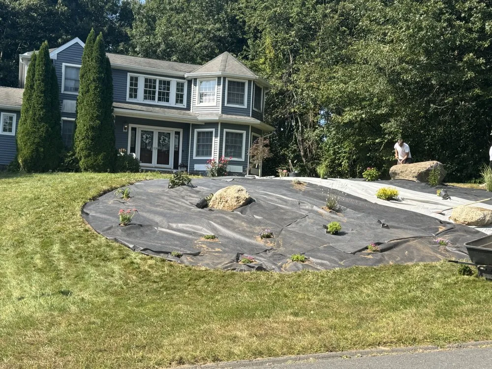 Professional yard maintenance for year-round maintenance in Waterbury, CT by Neighbors Care Landscaping