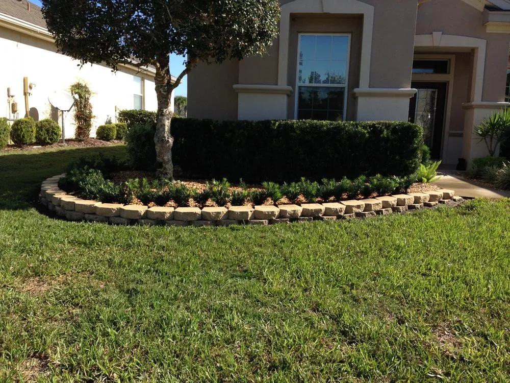 Affordable landscape installation for residential properties in Belleview, FL by Neighbors Envy