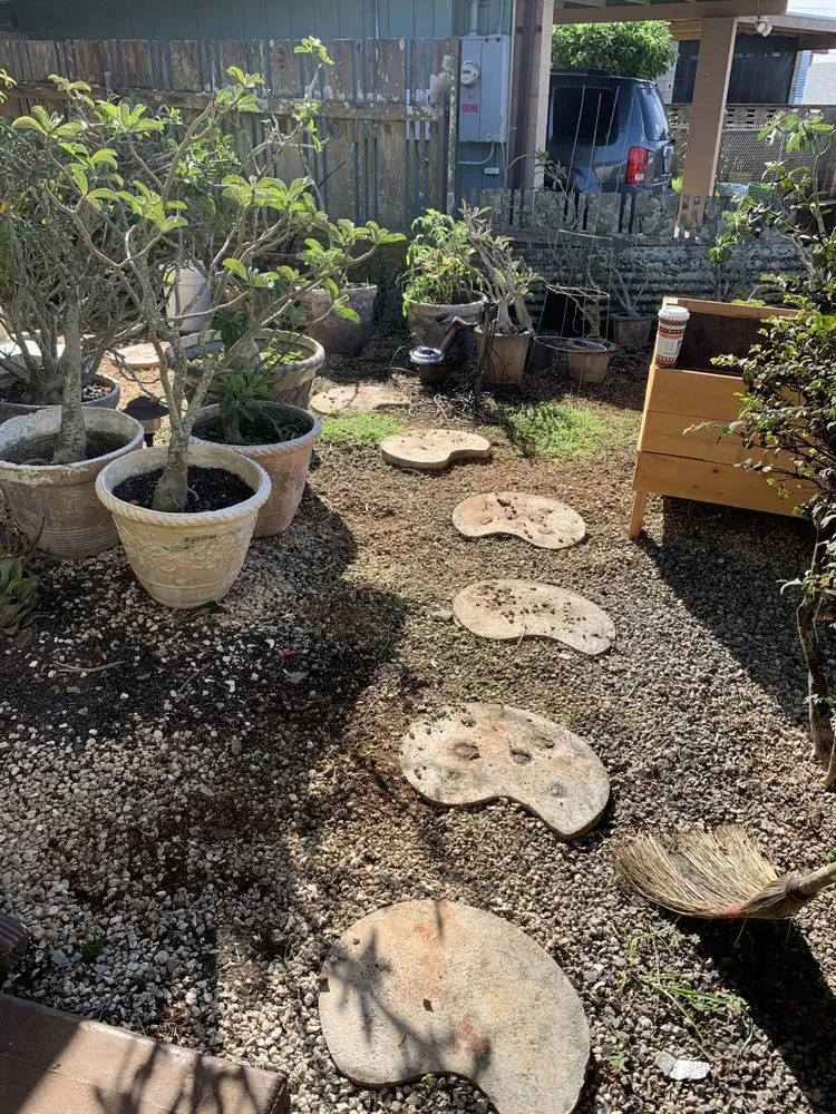 Custom garden landscaping for beautiful yards across Mililani, HI - Nell’s Yard Services
