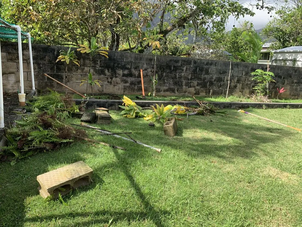 Affordable garden landscaping in Mililani, HI by Nell’s Yard Services