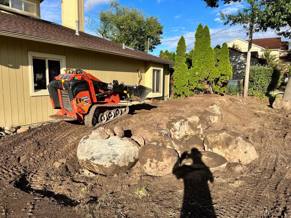 Local garden landscaping for year-round maintenance in Grand Blanc, MI by Nelson Construction & Landscape