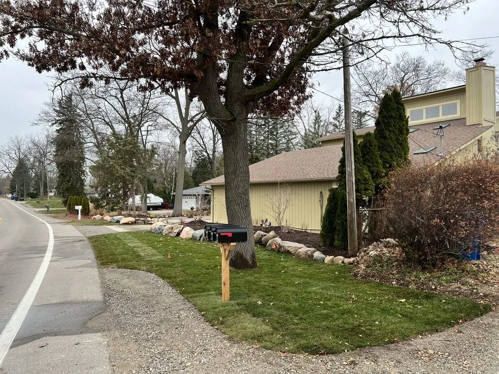 Local garden landscaping in Grand Blanc, MI by Nelson Construction & Landscape