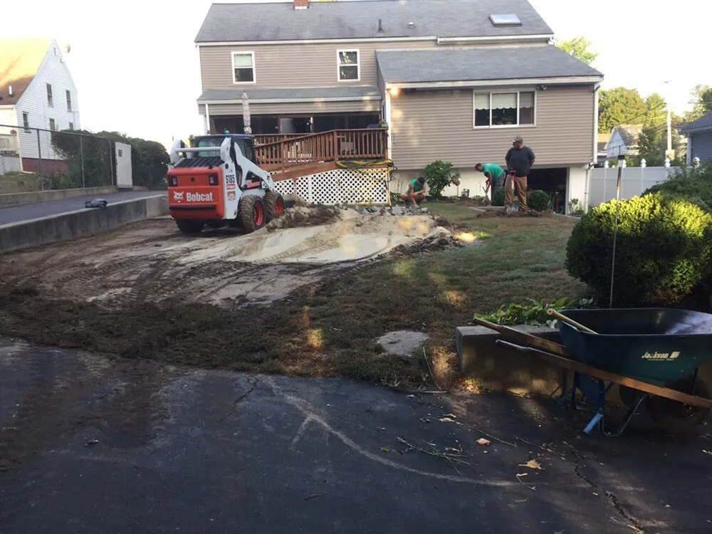 Expert landscape installation near you in Randolph, MA by Nelson Landscaping & Garden Center