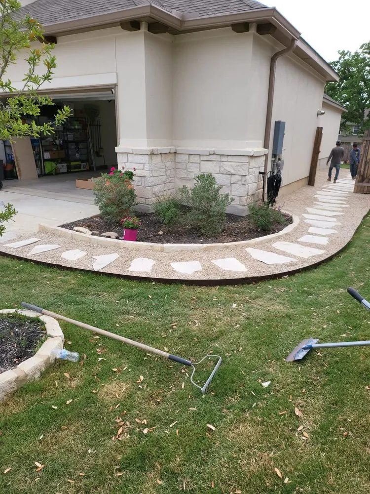 Custom residential landscaping in Boerne, TX by Nelson Landscaping & Irrigation System