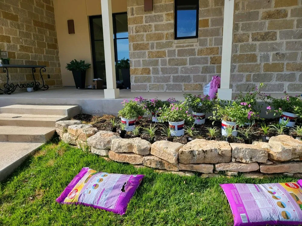 Professional landscape installation in Boerne, TX - Nelson Landscaping & Irrigation System