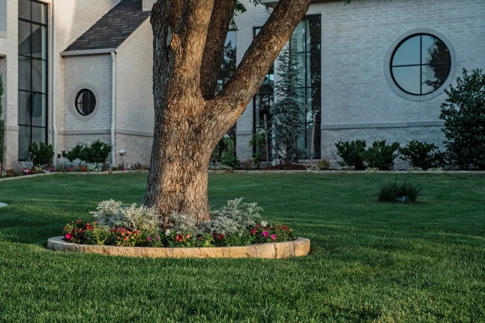 Local garden landscaping for year-round maintenance in Oklahoma City, OK by Nelson Landscaping