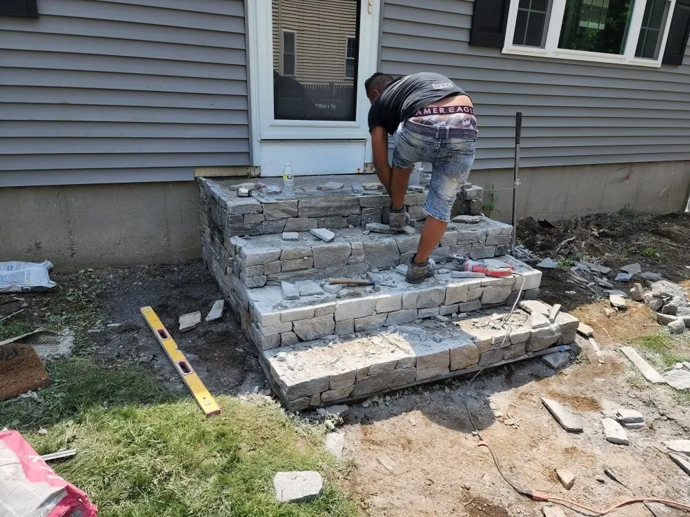 Custom residential landscaping in Providence, RI by Nelson Landscaping