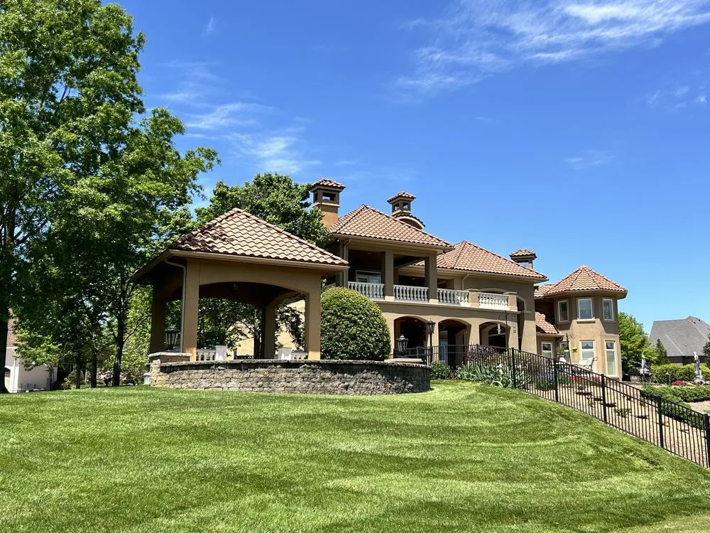 Trusted garden landscaping in Summerville, GA by Nelson Lawn Care Services