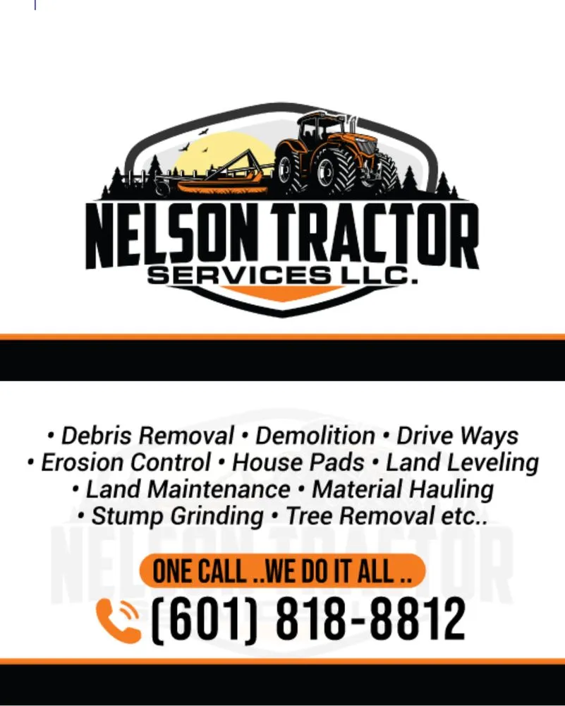 Expert yard cleanup service experts serving Shubuta, MS - Nelson Tractor Services