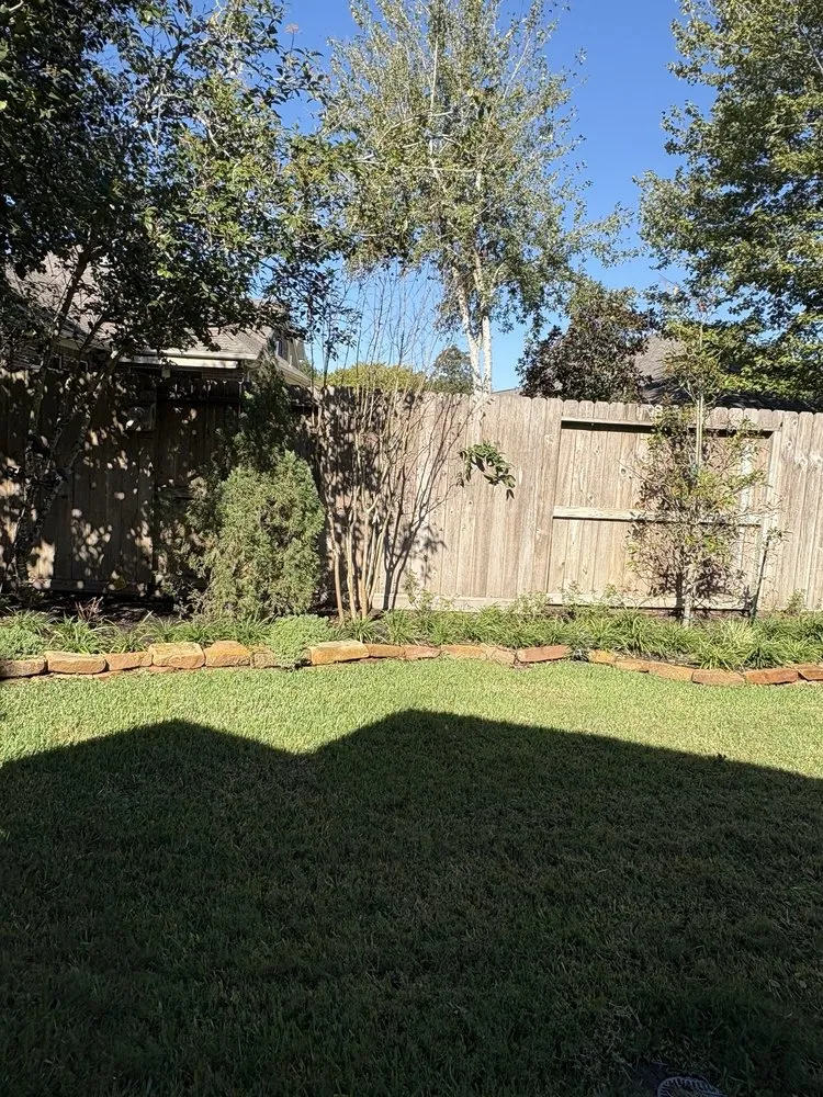 Top-rated outdoor landscaping for beautiful yards in Houston, TX by Nelson's Landscaping Service