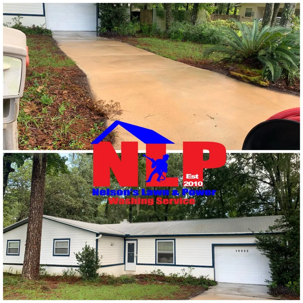 Trusted residential landscaping in Gainesville, FL by Nelsons Lawn and Power Washing Service