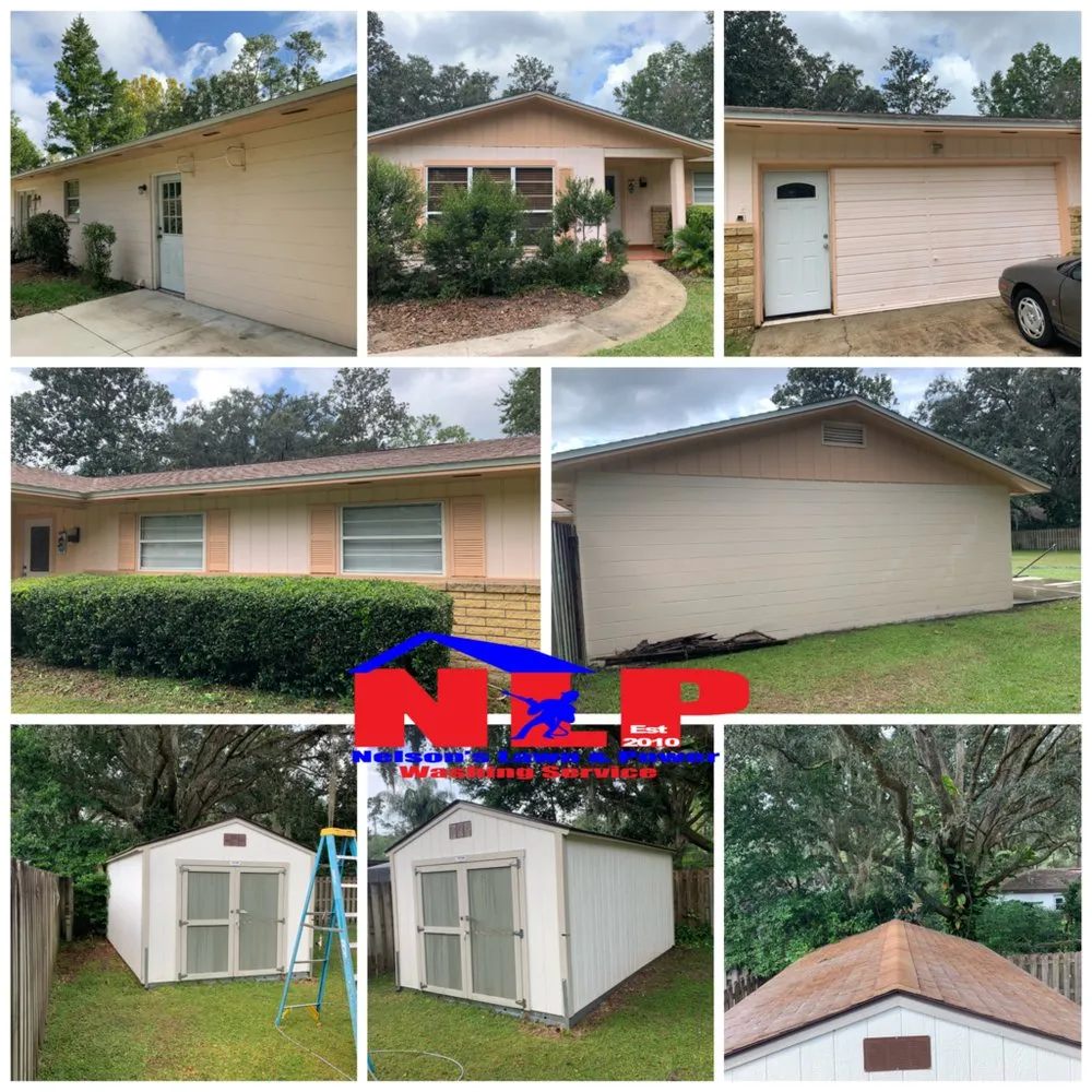 Professional yard maintenance in Gainesville, FL - Nelsons Lawn and Power Washing Service