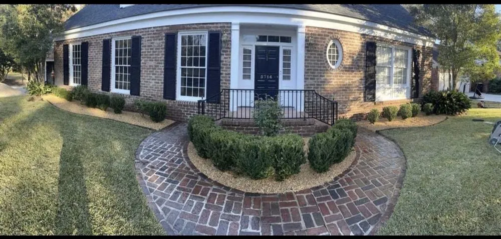 Affordable landscape installation with custom design in Vernonburg, GA by Nelson’s Lawn Care And Landscaping