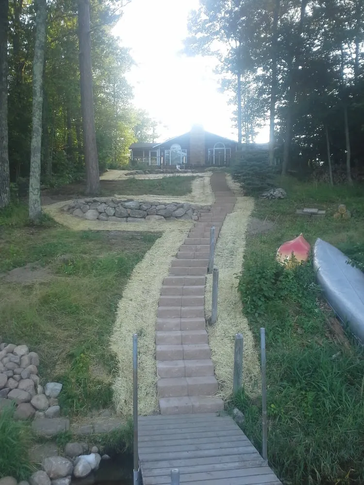 Custom landscape installation experts serving Aitkin, MN - Nelson's Logging