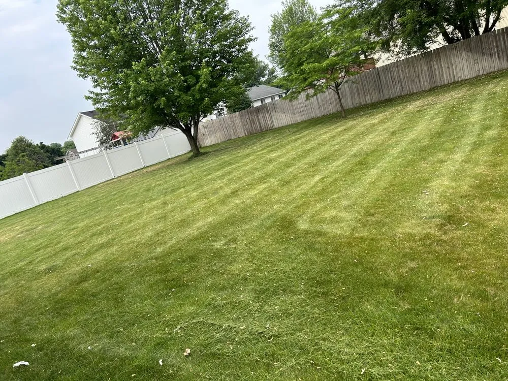 Professional landscape installation in Blaine, MN by Nelson’s Property Care