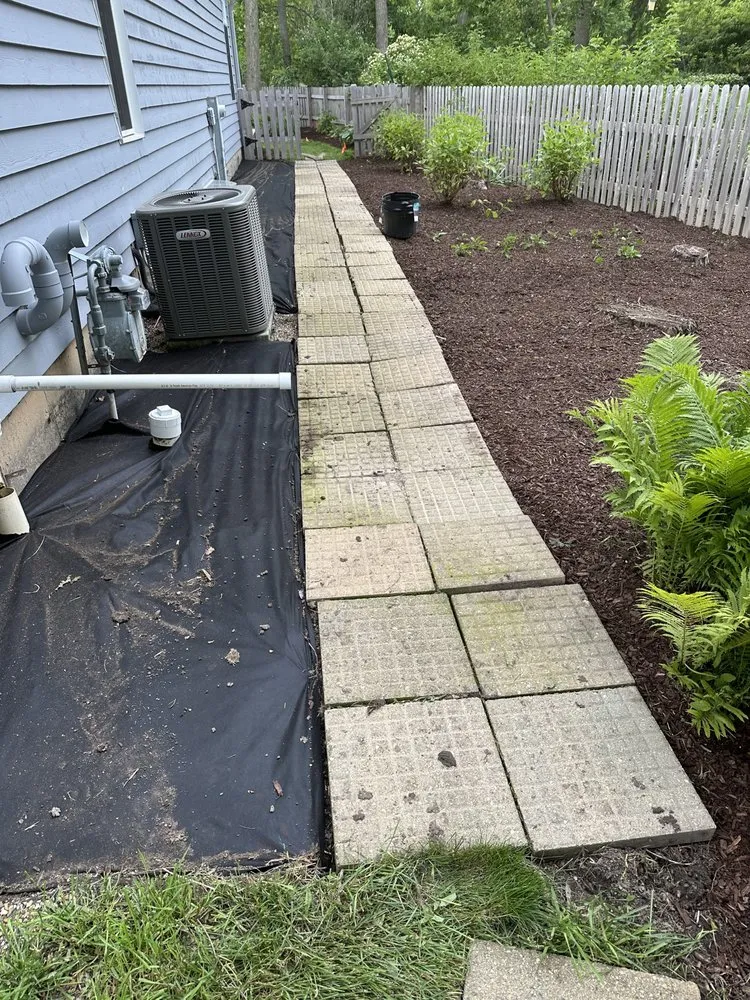 Custom landscape design in Round Lake Park, IL by Nergel Lawn Service