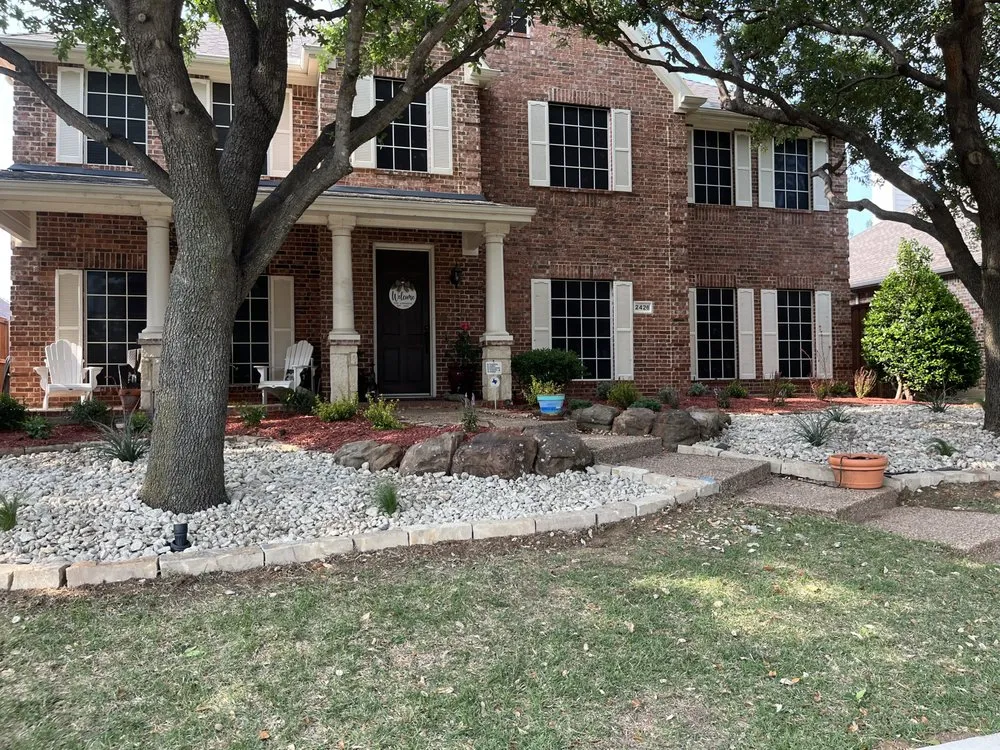 Professional residential landscaping near you in McKinney, TX by Nesbitt’s Lawn & Landscaping