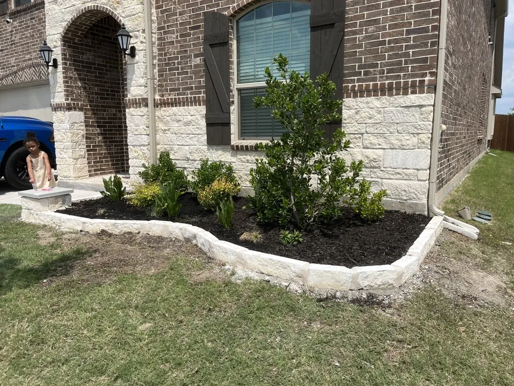 Professional landscape design for residential properties in McKinney, TX by Nesbitt’s Lawn & Landscaping