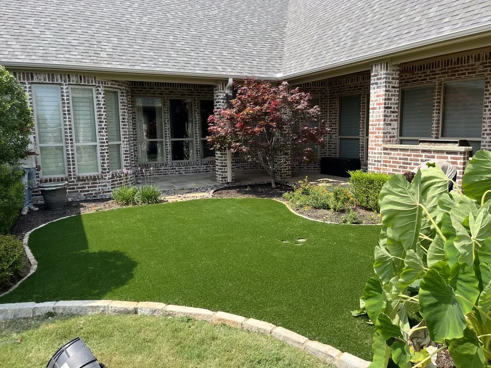 Top-rated yard cleanup service for homes in McKinney, TX by Nesbitt’s Lawn & Landscaping