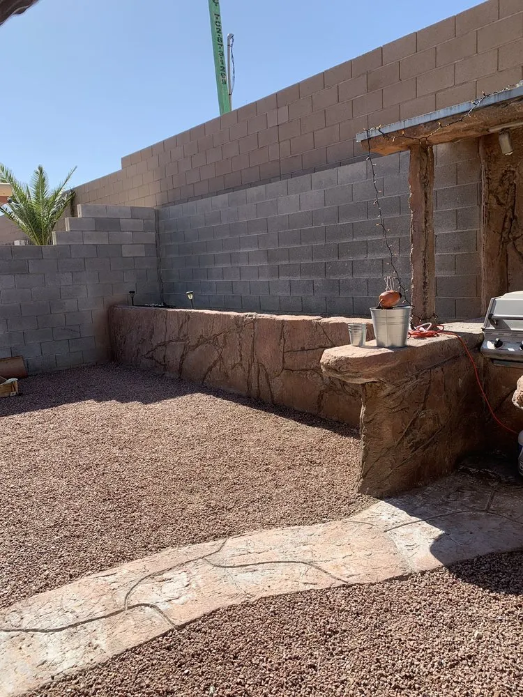 Custom outdoor landscaping in Ivins, UT by Nesian Landscapes