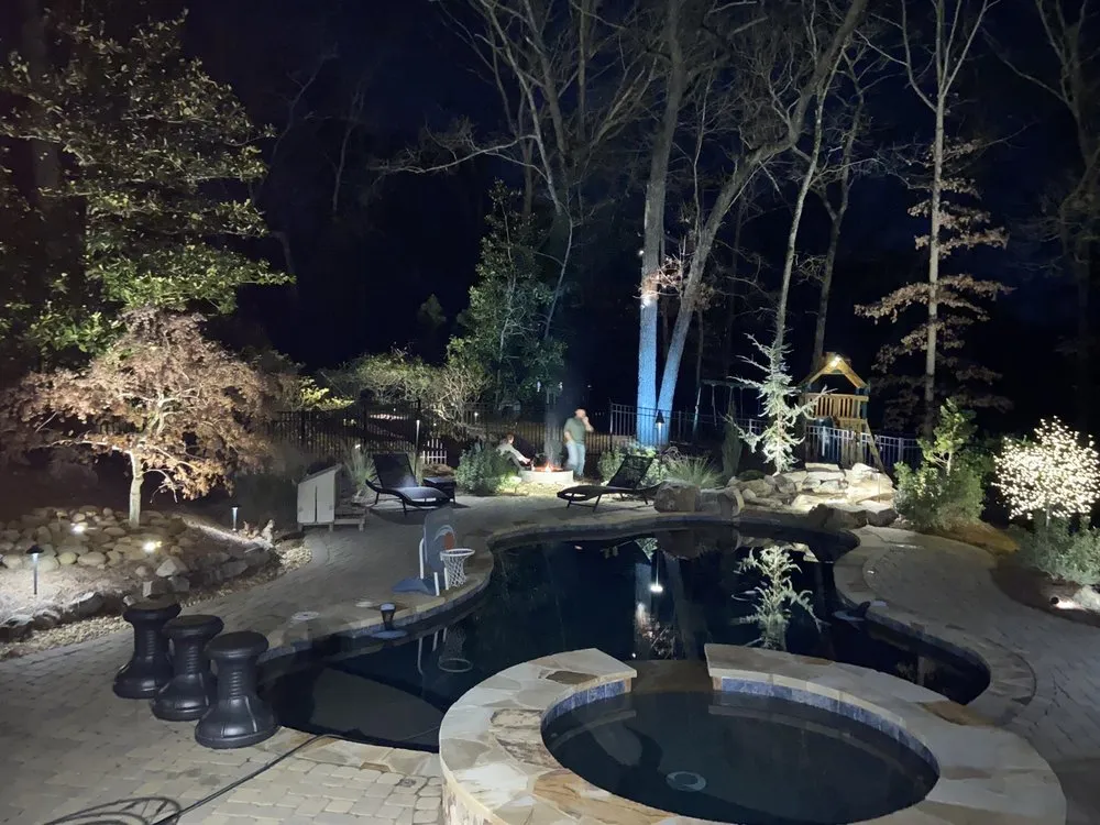 Local lawn mowing service for outdoor upgrades in Alpharetta, GA by Nestor's Landscape