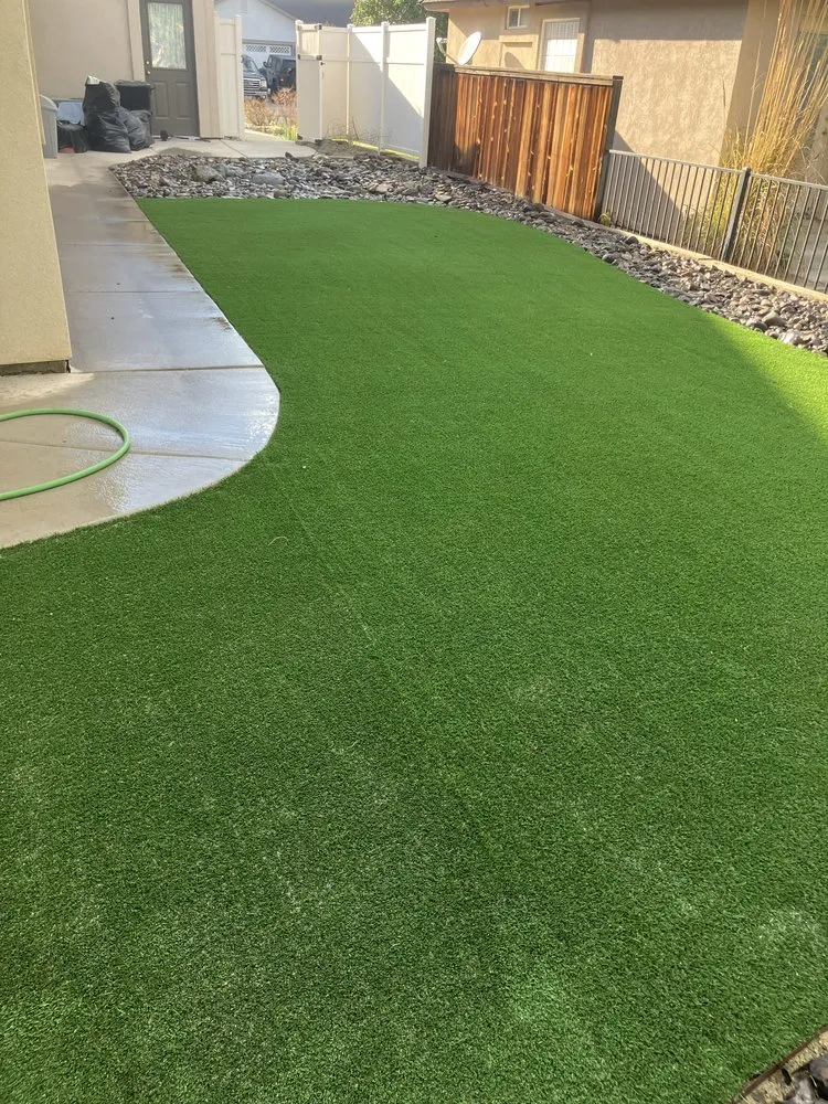 Top-rated lawn mowing service for residential properties in Reno, NV by Nevada Basin Custom Landscaping