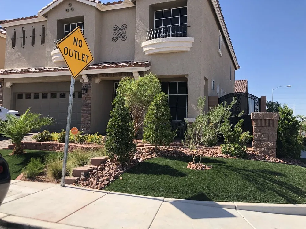Expert landscape installation in Las Vegas, NV by Nevada Elite Landscaping