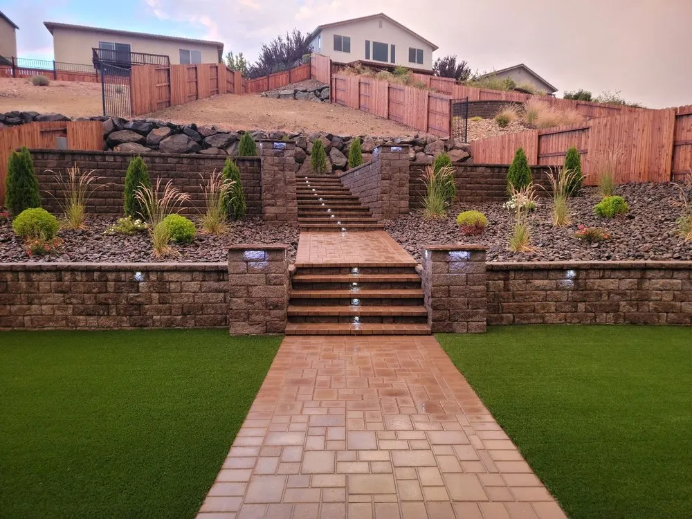 Top-rated landscape design for residential properties in Sparks, NV by Nevada Silver Construction