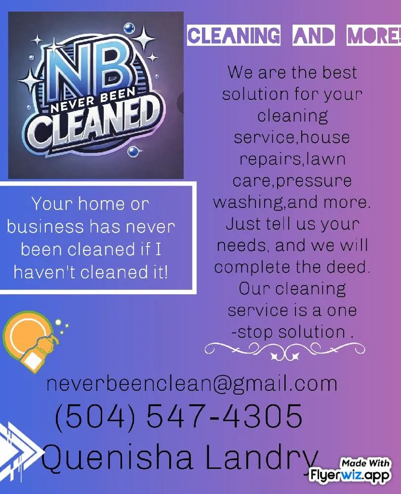 Expert lawn care service in Avondale, LA by Never Been Clean