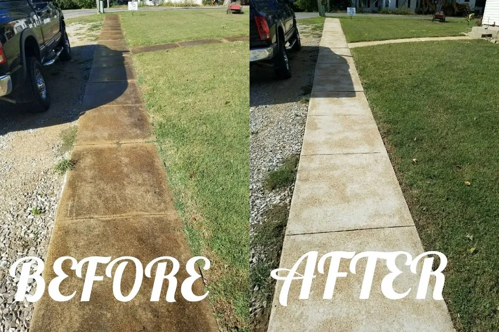 Expert outdoor landscaping for outdoor upgrades in Columbia, IL by New Again Power Washing