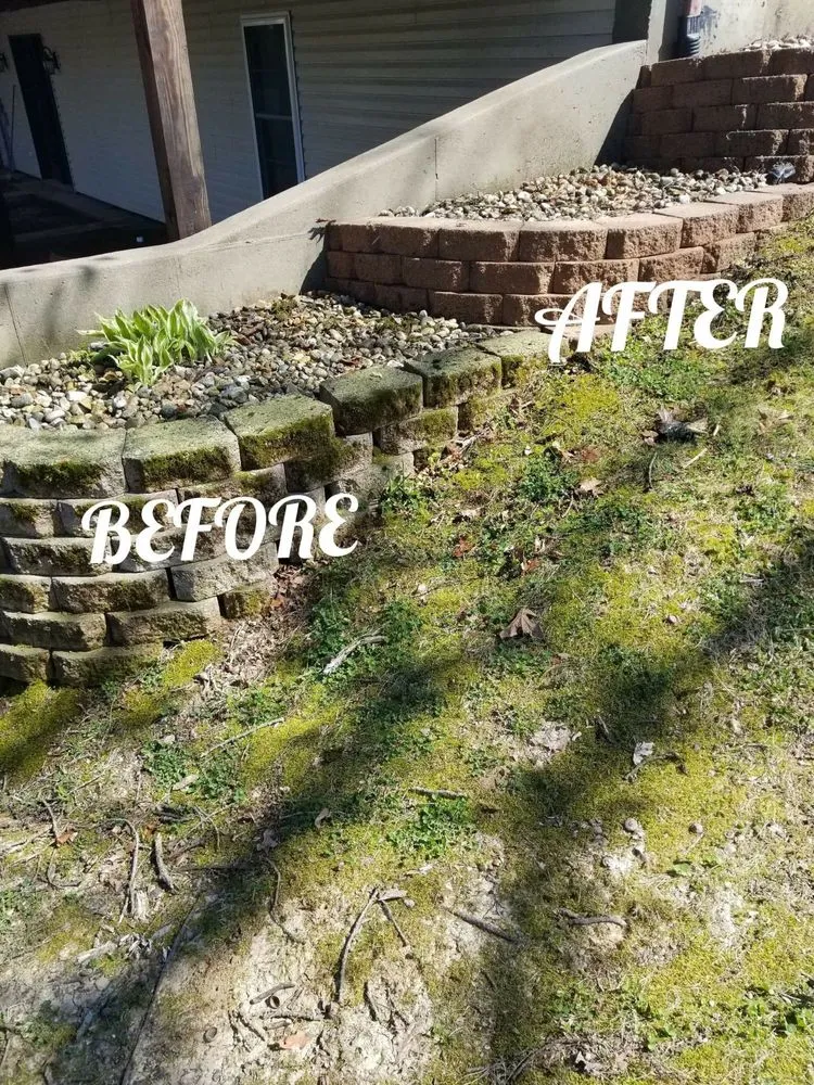 Affordable lawn care service for outdoor upgrades in Columbia, IL by New Again Power Washing