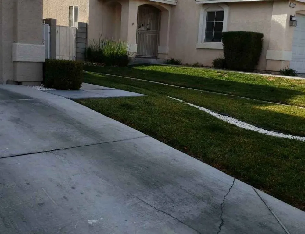Professional yard cleanup service with custom design in Las Vegas, NV by New Age Landscaping