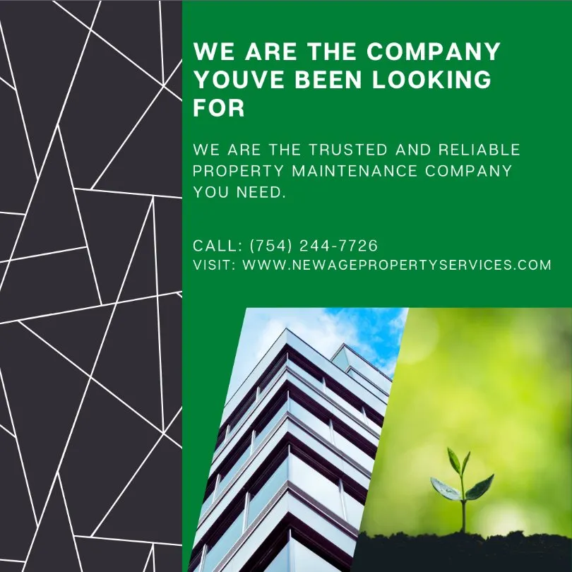 Local lawn care service for beautiful yards across Hollywood, FL - New Age Property Maintenance