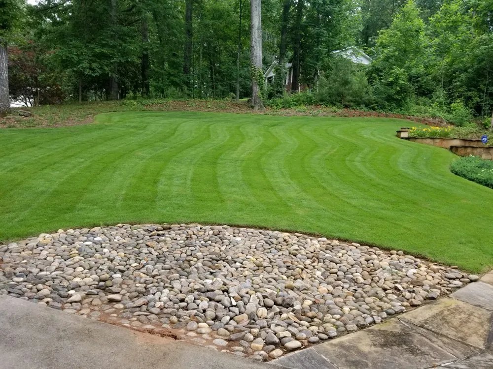Reliable lawn mowing service in Atlanta, GA - New Beginning Landscape & Remodel