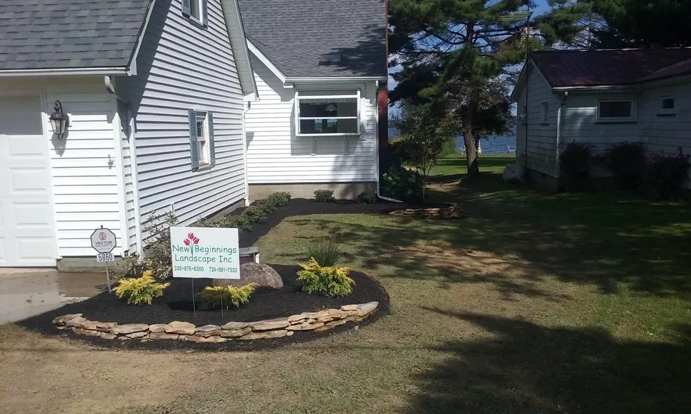Professional outdoor landscaping in Kinsman, OH - New Beginnings Landscape