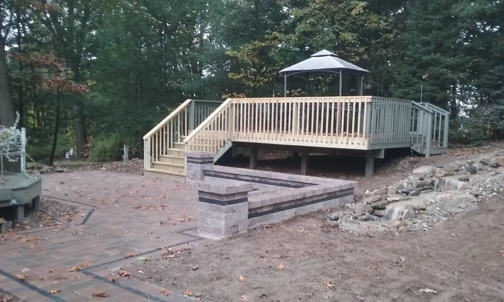 Local residential landscaping in Kinsman, OH by New Beginnings Landscape