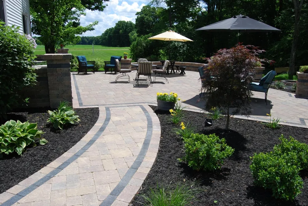 Expert landscape installation for residential properties across Kinsman, OH - New Beginnings Landscape