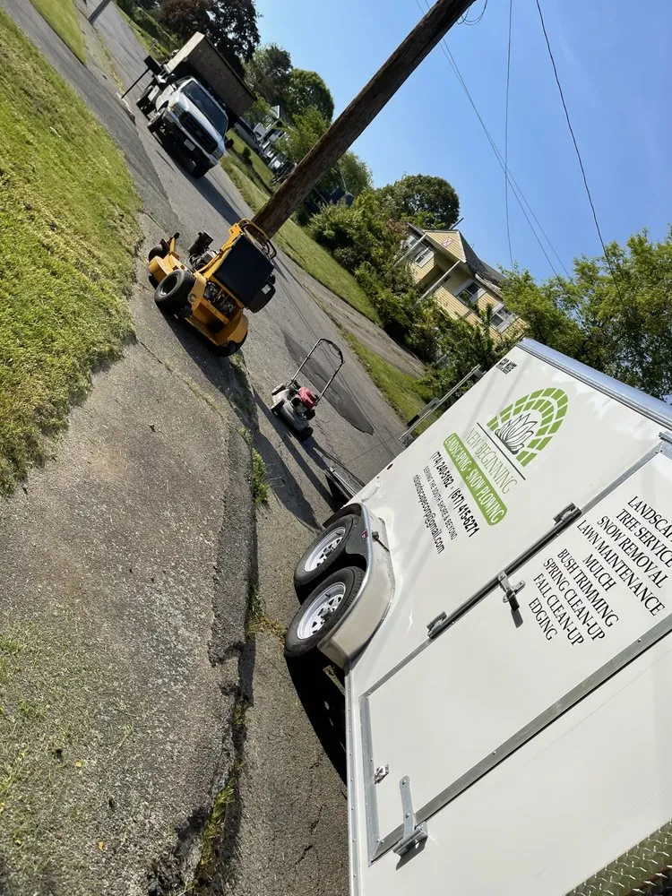 Affordable outdoor landscaping for residential properties in Randolph, MA by New Beginnings Landscaping