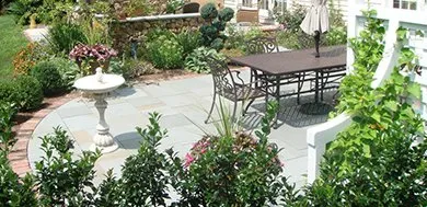 Reliable lawn care service for year-round maintenance in Ridgefield, CT by New Beginnings Landscaping