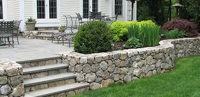 Expert lawn mowing service for residential properties across Ridgefield, CT - New Beginnings Landscaping