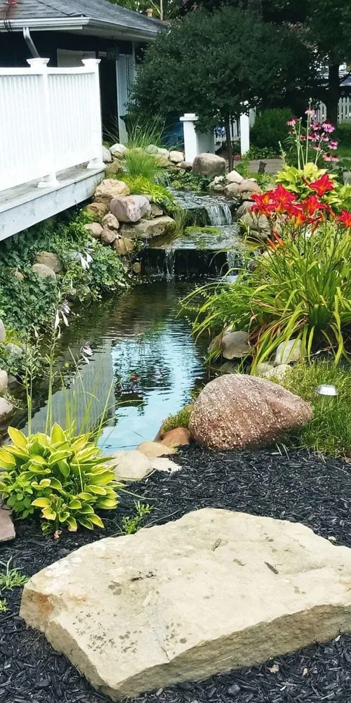 Reliable landscape design with custom design in Cuyahoga Falls, OH by New Beginnings Lawn And Landscape Services