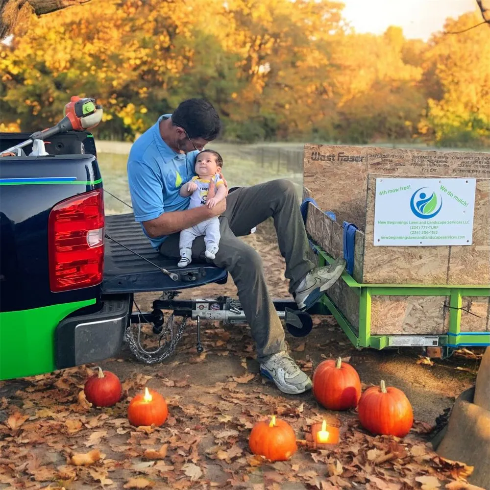 Professional garden landscaping for outdoor upgrades across Cuyahoga Falls, OH - New Beginnings Lawn And Landscape Services