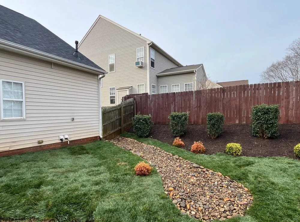 Top-rated landscape installation for residential properties in Denver, NC by New bloom Landscaping