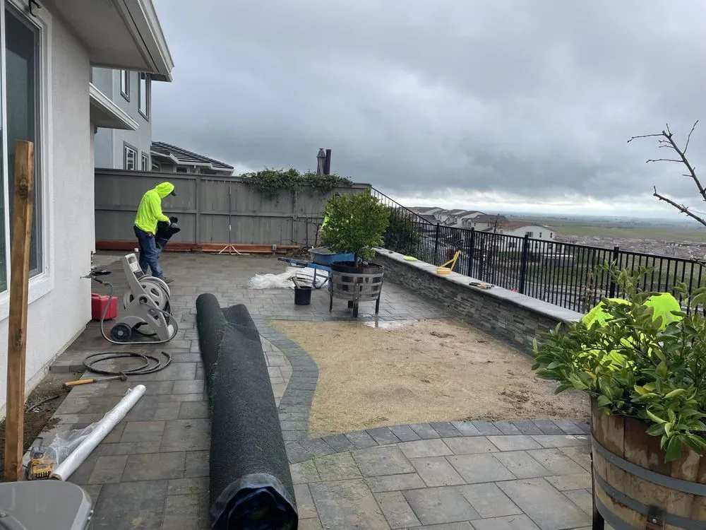 Local landscape installation in Rancho Cordova, CA by New Concept Landscaping