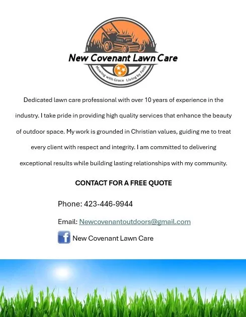 Expert landscape design for beautiful yards across Blountville, TN - New Covenant Lawn Care
