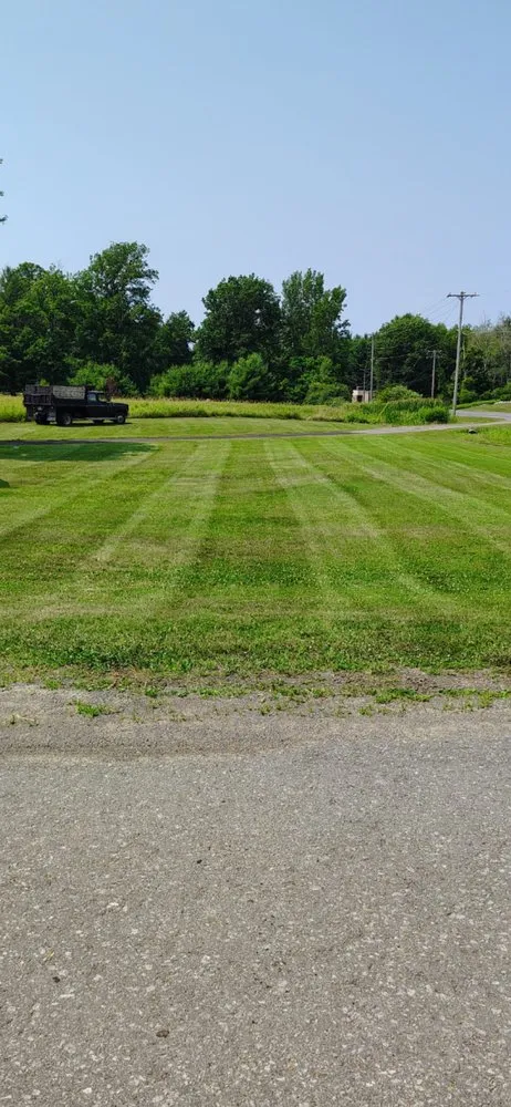 Expert outdoor landscaping with custom design in Watertown, NY by New Creation Lawn Care