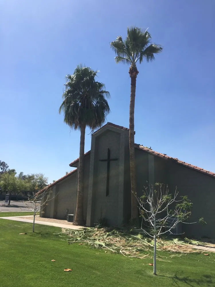 Local lawn mowing service for residential properties in Queen Creek, AZ by New Creations Landscape Services