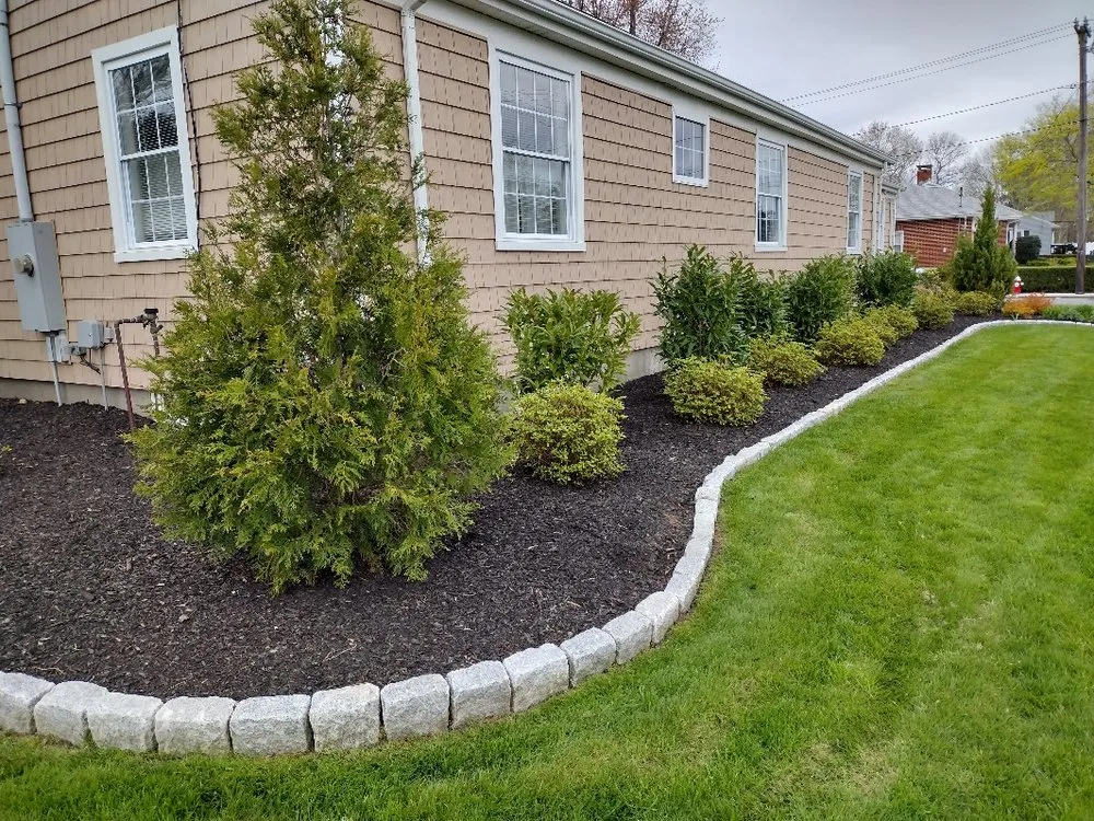 Affordable landscape design for homes in Westport, MA by New Cuts Landscaping