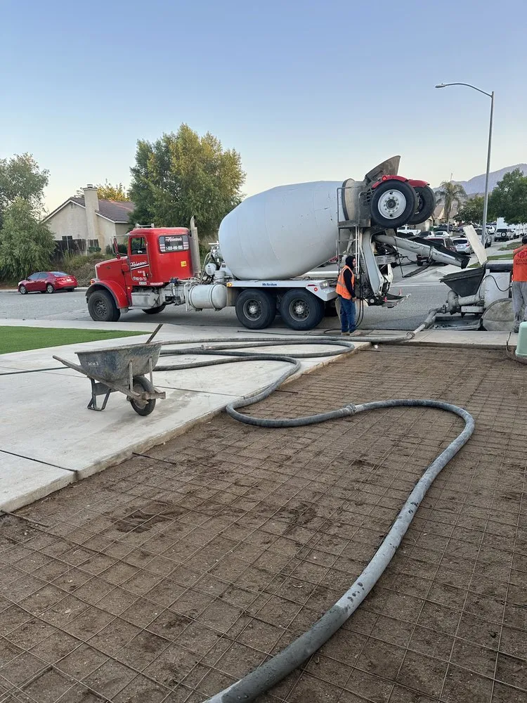 Reliable lawn mowing service for outdoor upgrades across Banning, CA - New Dawn Landscaping and Concrete